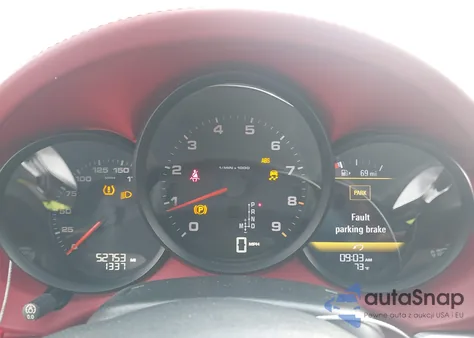 2014 Porsche Boxster z USA, uszkodzony, nr VIN WP0CA2A81ES120153